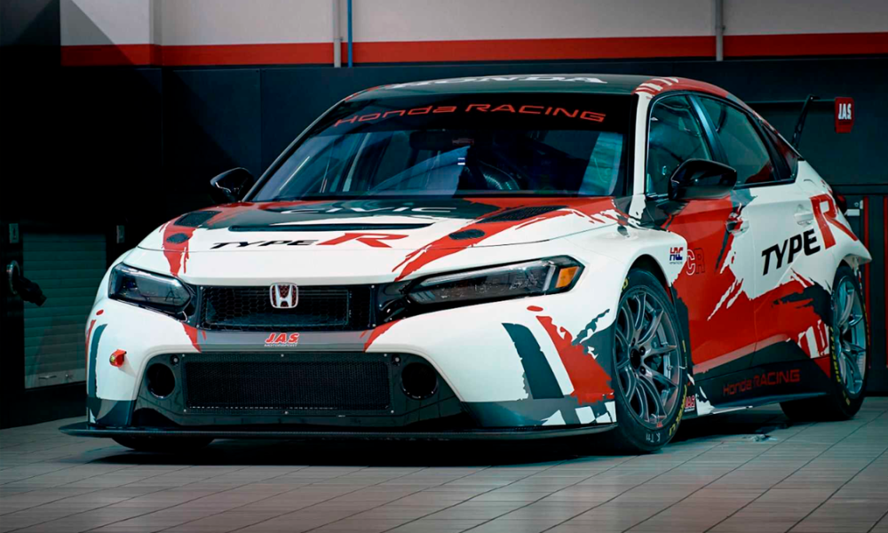 JAS Motorsport revela o novo Honda Civic Type R TCR de corrida